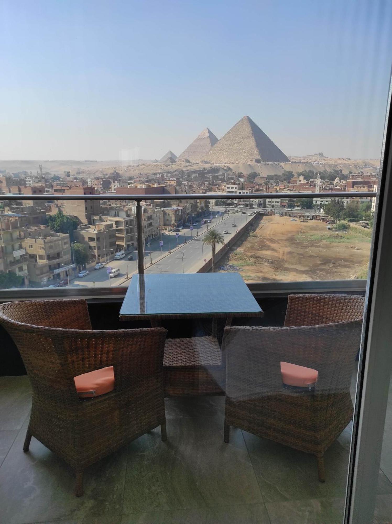 Pyramids View Suite/Vista Piramidi Cairo Exterior foto